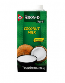 Kokosmjölk Aroy-D 1000ml coconut milk matlagning curry