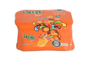 Jelly Dessert Apelsin 6p Jele Light orange godis gelé
