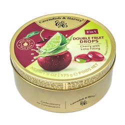 körsbärskarameller med limefyllning