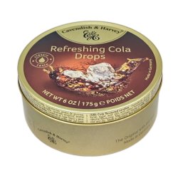 Karameller med kolasmak