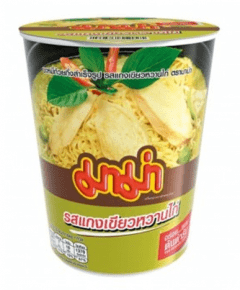 Mama Kyckling Grön Curry Cup Noodle chicken green nudelkopp