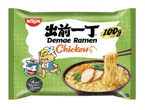 Nissin Demae Ramen Kycklingsmak chicken flavour snabbnudlar nudlar noodles