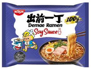 Nissin Demae Ramen Sojasås soy sauce nudlar noodles