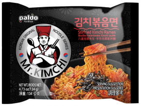Paldo Stirfried Kimchi Ramen koreanska nudlar korean noodles