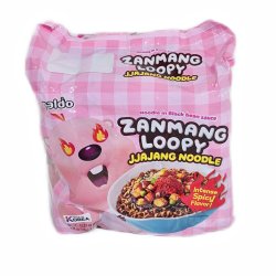 Paldo-Zanmang-Loopy-Jjanjang-Noodle-Spicy-440g