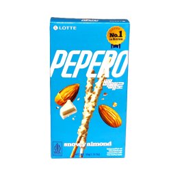 Pepero-snackpinnar-snowy-almond-korea