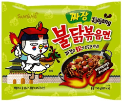 Samyang Hot Chicken Jjajang koreanska nudlar korean noodles ramen