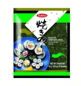 Sushi Nori 10 Ark sheets sukina sushipapper rostad sjögräs sushi