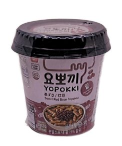 Sweet Red Bean Topokki Cup