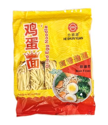 Zoom bild av Äggnudlar-breda-454g-he-shun-yuan