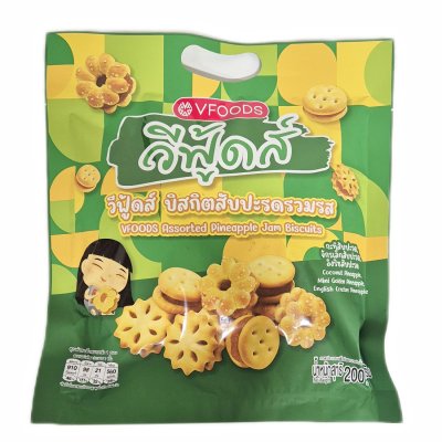 Zoom bild av Ananas-Kex-200g-Vfood