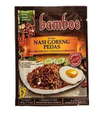 Zoom bild av Bumbu-nasi-goreng-pedas-kryddig-indonesisk-stekt-ris