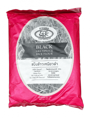 Black Glutinous Rice Flour Svart Klibbrismjöl Desert Rose