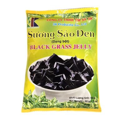 Zoom bild av Black-Grass-Jelly-Pulver-50g-3K