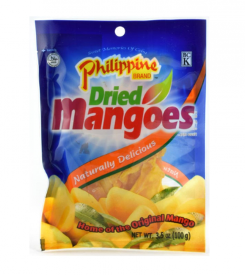Torkad Mango Philippine dried mango fruit frukt