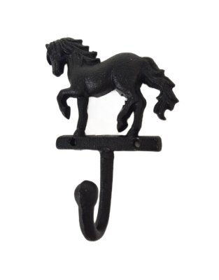 Zoom bild av Enkel-Häst-Gjutjärnskrok-smide