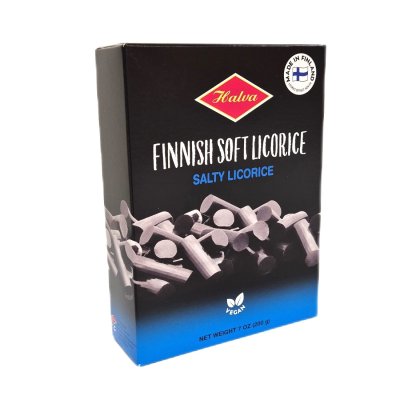 Zoom bild av Finnish-Soft-Licorice-Salty-Licorice-200g-Halva