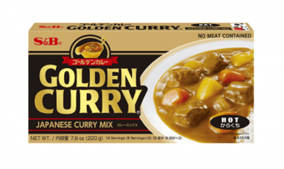 Golden Curry Japansk Currymix Hot japanese