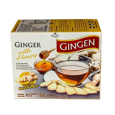 Zoom bild av Ingefäradryck-Med-Honung-180g-Gingen