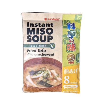 Zoom bild av Instant-Misosoppa-Friterad-Tofu-Och-Wakamesjögräs-152g-Marukome