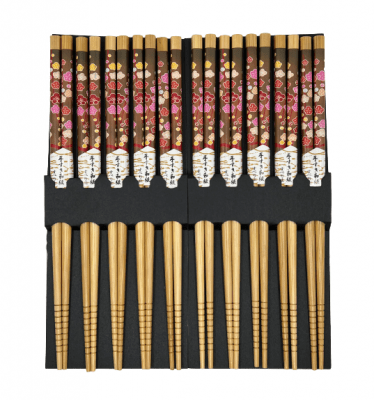 Japanska Ätpinnar Bruna chopsticks