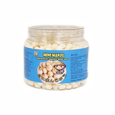 Zoom bild av japanska-Mini-Snack-Bullar-Mjölksmak-120g-Lucky