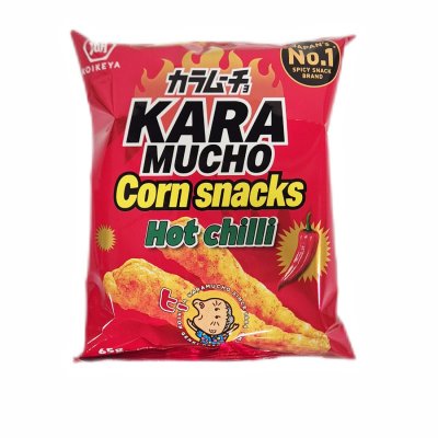 Zoom bild av Kara-Mucho-Corn-Snacks-Hot-Chilli-65g-Koikeya