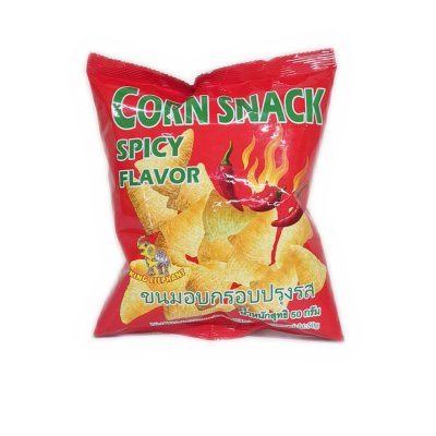 Zoom bild av Kornsnack-Spicy-Smak-50g-King-Elephant