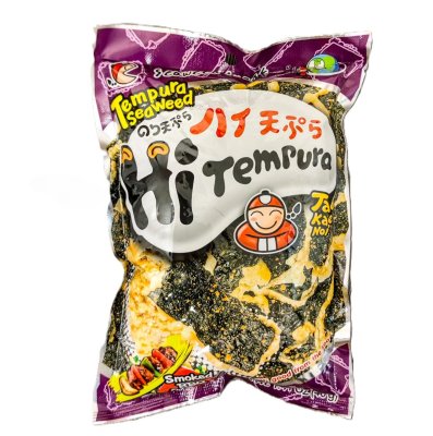 Zoom bild av Krispig-sjögräs-snack-tempura-smoked-bbq-smak