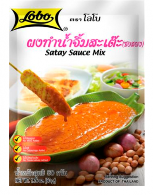 Lobo Satay Sauce Mix Kryddmix