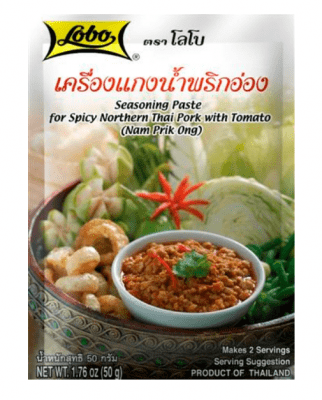 Lobo Nam Prik Ong seasoning paste spicy northern thai pork with tomato