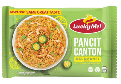 Lucky Me Pancit Canton Kalamansi noodles nudlar