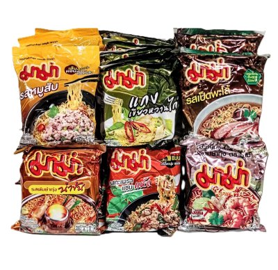 Zoom bild av Mama-snabbnudlar-mix-very-thai-30p-storpack