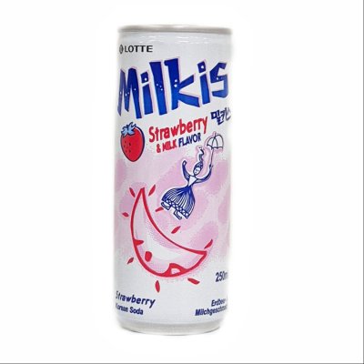 Zoom bild av Milkis-Straeberry-Soda-250ml-Lotte-Korea