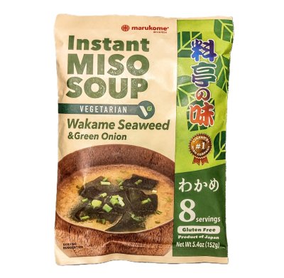 Zoom bild av Instant-Misosoppa-Med-Wakamesjögräs-152g-Marukome