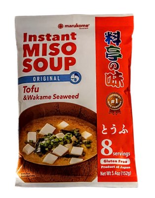 Misosoppa Original Tofu & Wakame Seaweed glutenfri