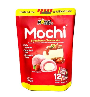 Zoom bild av jordgubb-ostkaka-mochi-royal-family