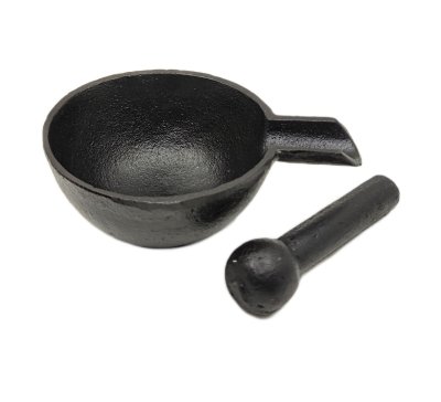 Zoom bild av Mortel-gjutjärn-med-stöt