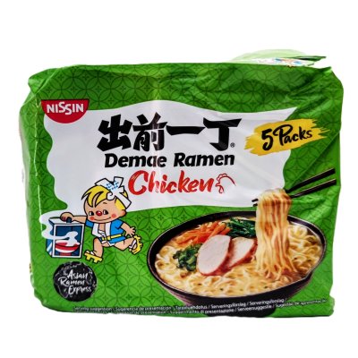 Zoom bild av Nissin-snabbnudlar-kycklingsmak-storpack-5p