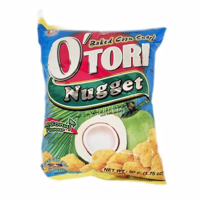 Zoom bild av Nugget-Baked-Corn-Snack-Coconut-Flavor-50g-Otori