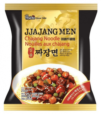 Paldo Jjajangmen Chajang Nudlar korean noodles koreanska