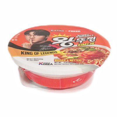 Zoom bild av Paldo-Jumbo-Noodles-Kimchi-Big-Bowl-120g