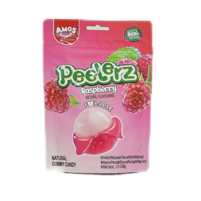 Zoom bild av Peelerz-Raspberry-Natural-Gummy-Candy-65g