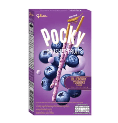 Pocky crushed fruits blueberry blåbär