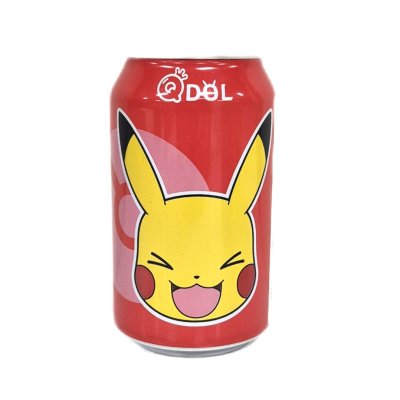 Zoom bild av QDOL-pokemon-jordgubbsmak-läsk-strawberry-soda-dryck-läsk