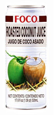 Zoom bild av roasted-coconut-juice-kokos-saftdryck-foco-520ml