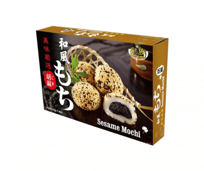 Mochi Sesam sesame glutinous rice cake riskaka