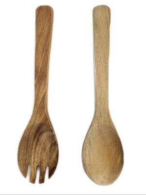 Zoom bild av Salladsbestick-Akacia-L26cm