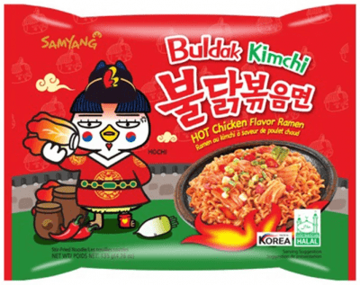 Samyang Hot Chicken Kimchi koreanska nudlar korean noodles ramen