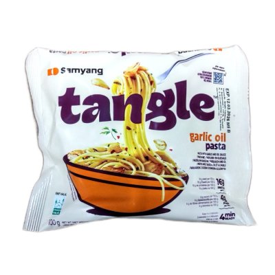 Zoom bild av samyang tangle garlic oil pasta